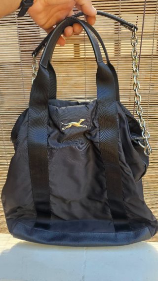 Bolso Bimba y Lola Negro y Plateado