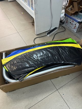 Trampolín infantil para exteriores