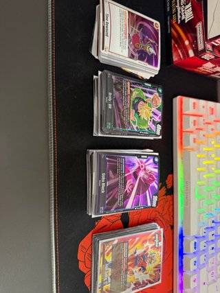 Lote 189 cartas Dragon Ball Fusion World