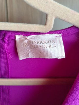 Vestido midi Mariquita Trasquilá púrpura