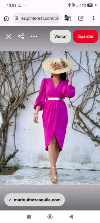 Vestido midi Mariquita Trasquilá púrpura