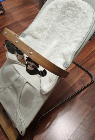 Hamaca para bebé !! con peluches, MIRA de HUPPAbab