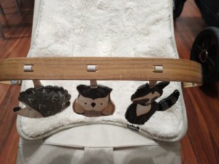 Hamaca para bebé !! con peluches, MIRA de HUPPAbab