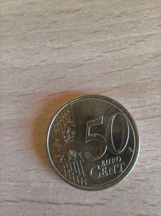 Moneda 50 Céntimos Euro RARAS