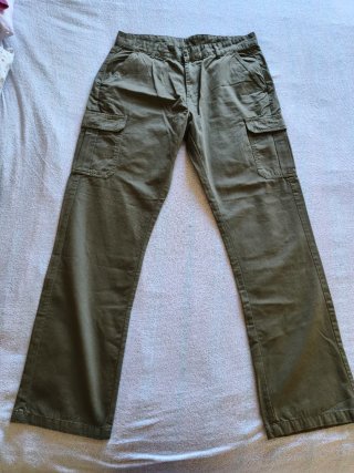 Pantaloni cargo uomo cotone