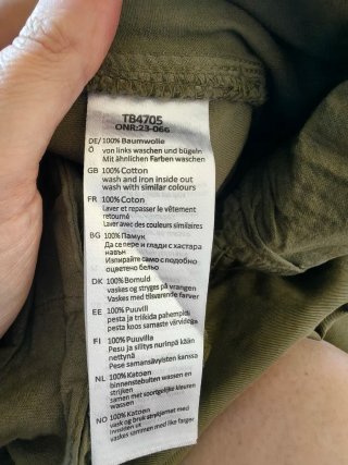Pantaloni cargo uomo cotone