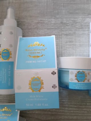 Kiss Beauty Milk White Set Completo