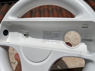 Volante Nintendo Wii Wheel Bianco Originale per Ma