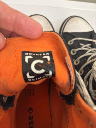 Scarpe Converse All Star Pelle Nere