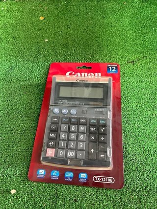 Calculadora Canon TX-1210E Gris
