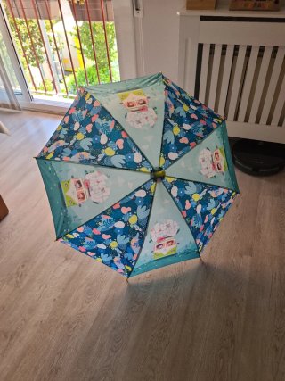 Paraguas infantil con estampado divertido