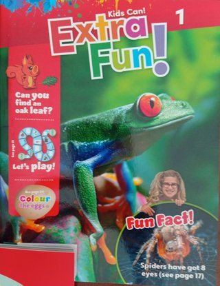 KIDS CAN! EXTRA FUN! 1 Libro de inglés primaria