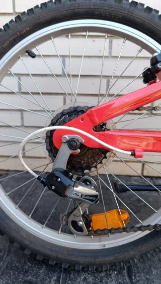 Bicicleta Conor WRC Invader 20" Roja y Blanca