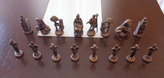 Figuras metálicas Ajedrez ABC Madrid