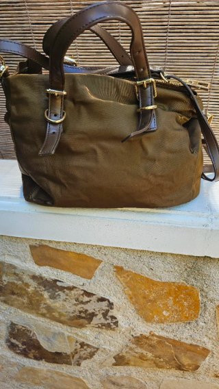 Bolso Bimba y Lola Marrón y Dorado