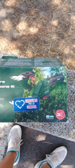 Cortasetos Parkside recargable USB