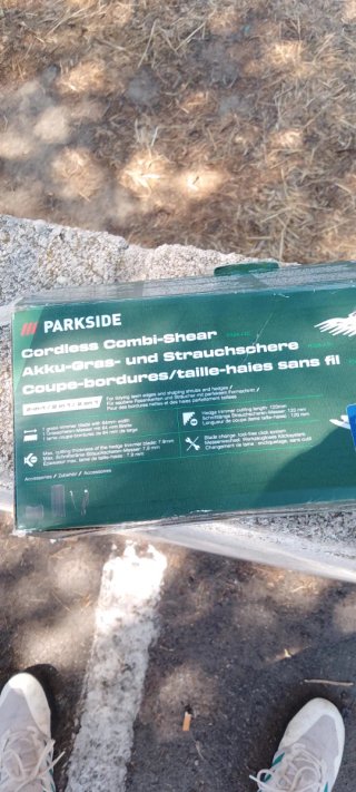 Cortasetos Parkside recargable USB