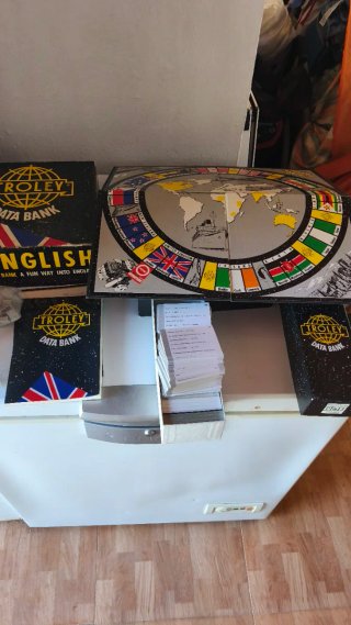 Juego de mesa retro Trolley Data Bank