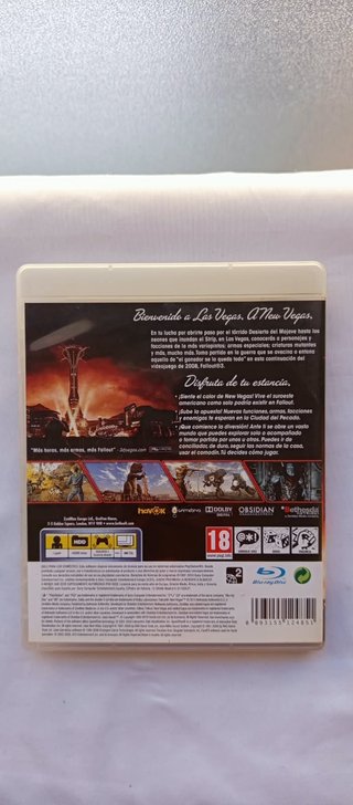 Fallout New Vegas PS3 PAL España – Completo + Mapa