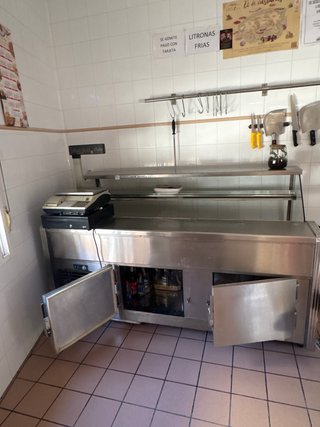 Vitrina de carnicería profesional