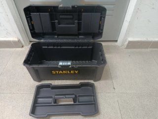 Caja Herramientas Stanley 16" Negra/Amarilla