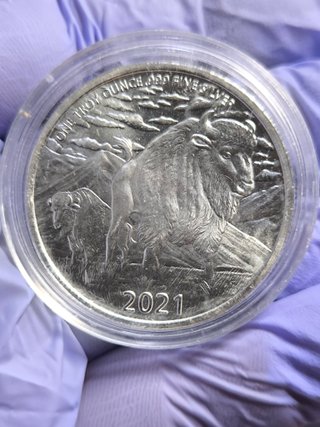 Moneda 1 Onza Plata HUNTER - CAZADOR RONDA U.S.A