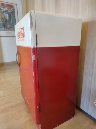 Mueble Coca-Cola Rojo y Blanco