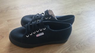Zapatillas Superga Talla 39 Negras Unisex