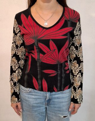 Lote 4 Camisetas Custo Mujer Años 90 Talla L