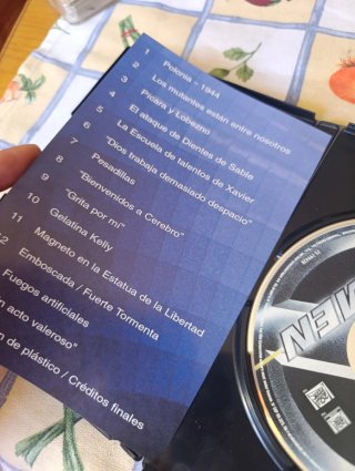 Película X-Men DVD (Español)