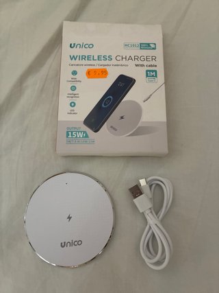 Cargador Inalámbrico Unico 15W