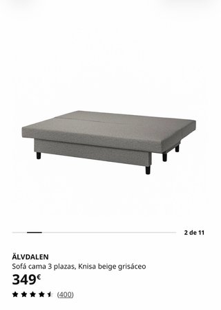 Divano Letto 3 Posti Ikea Grigio