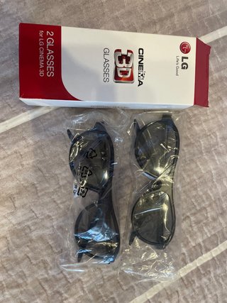 2 Occhiali LG 3D Cinema