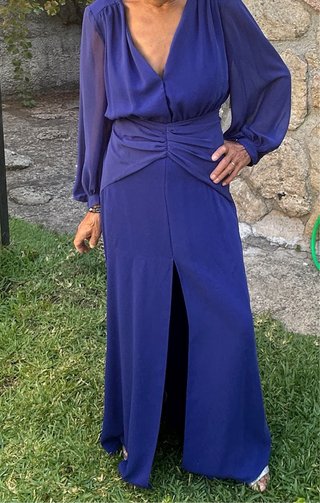Vestido fiesta azul Lady Pipa