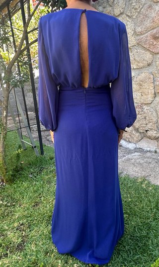 Vestido fiesta azul Lady Pipa