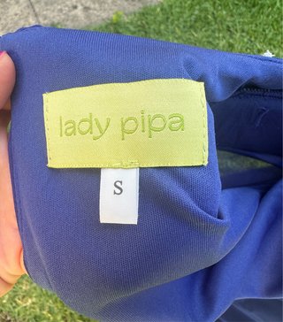 Vestido fiesta azul Lady Pipa