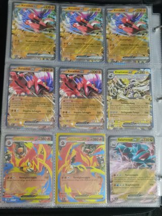 Carte Pokémon V, VMAX e Holo