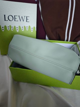 Bolso Loewe Flamenco Piel Napa Verde Menta