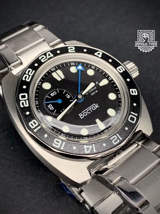 Vostok Amphibia 17036B GMT Batman Autom a estrenar