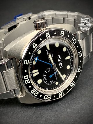 Vostok Amphibia 17036B GMT Batman Autom a estrenar