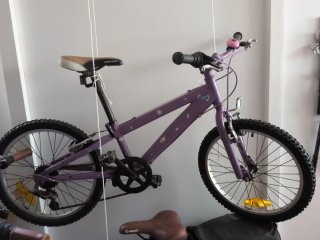 Bicicleta infantil lila 20