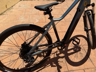 Bicicleta Eléctrica Montaña Gris