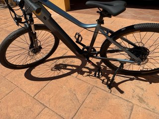 Bicicleta Eléctrica Montaña Gris