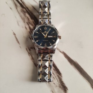 3 Relojes para Hombre (2 Plata, 1 Marrón)