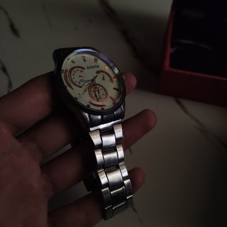 3 Relojes para Hombre (2 Plata, 1 Marrón)