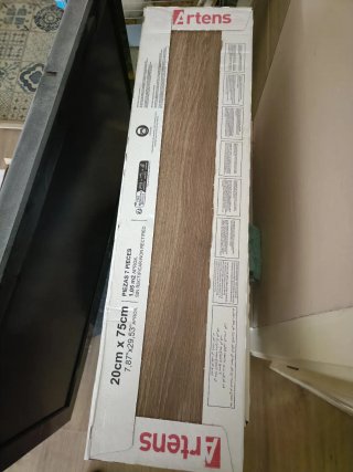 Baldosas cerámica imitación madera Leroy 9 cajas ,