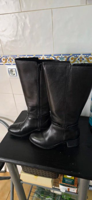 Botas altas negras