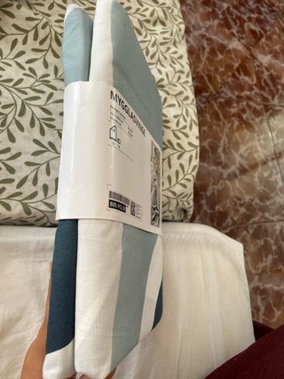 Copripiumino e federa IKEA MYGGLASVINGE mai usati
