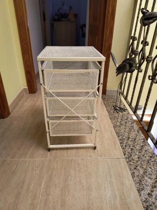 Cajonera Metálica Ikea Blanca