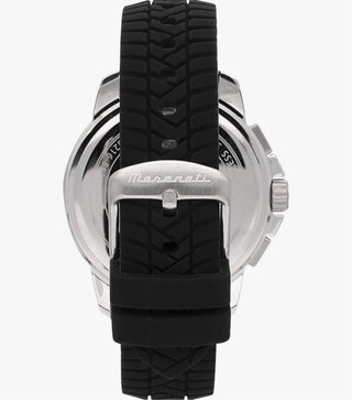 Reloj Maserati Cronógrafo Plata y Negro